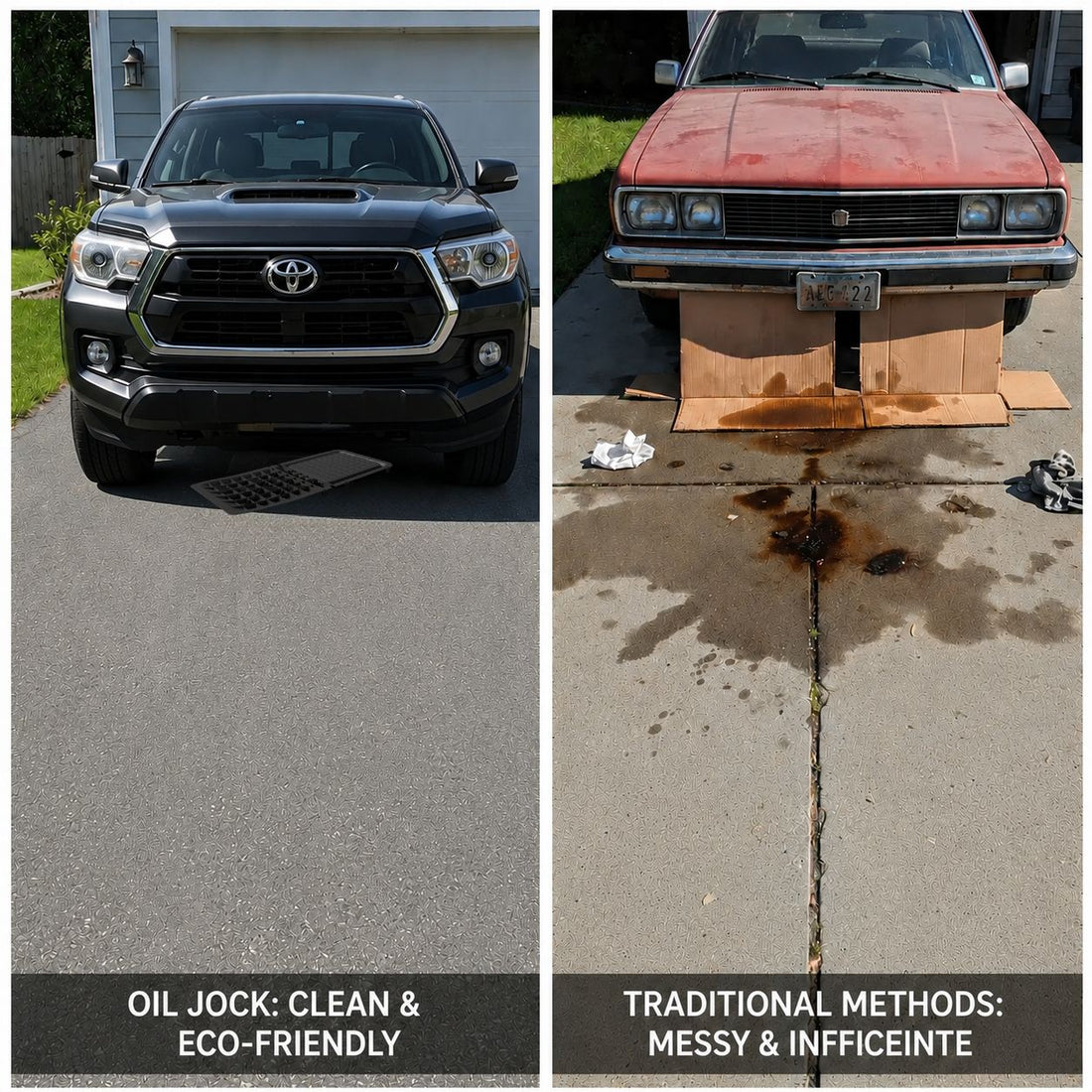 Oil Jock vs. Traditional Oil Leak Solutions