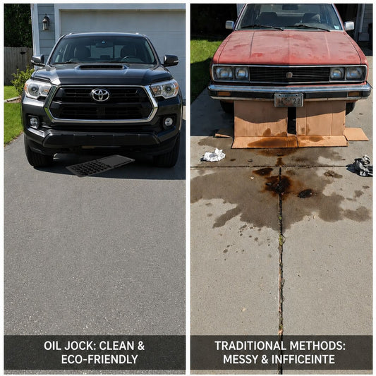 Oil Jock vs. Traditional Oil Leak Solutions
