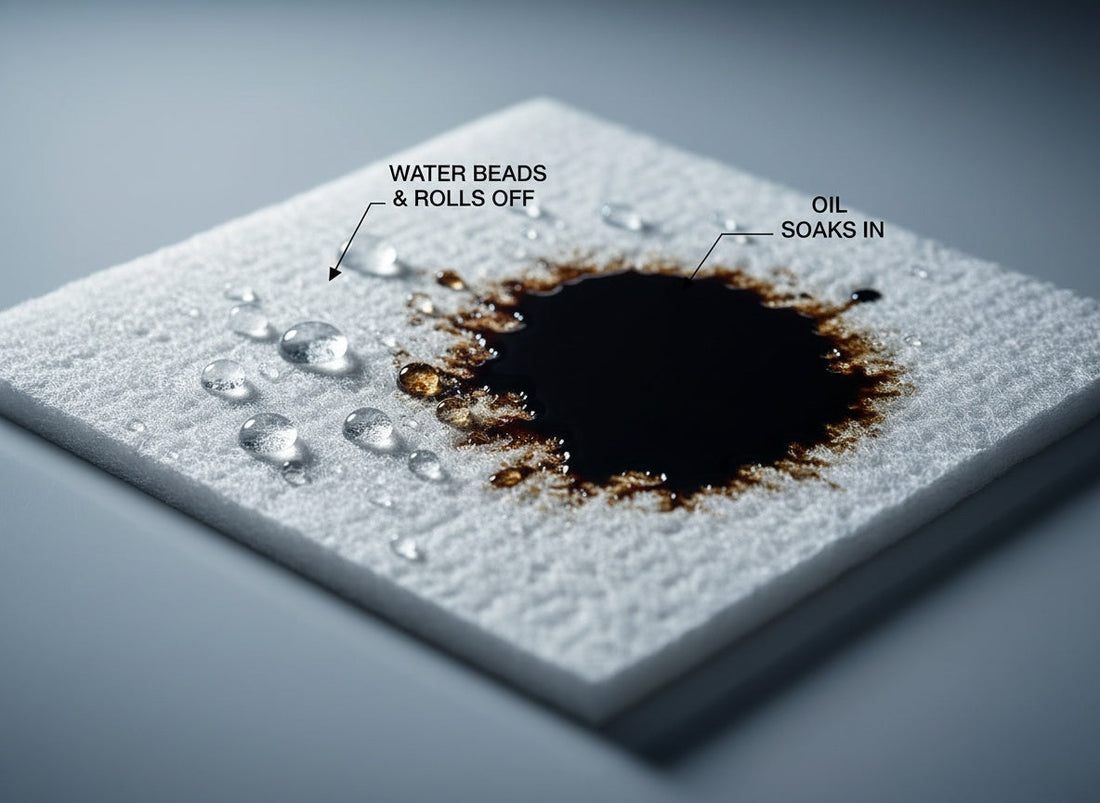 Hydrophobic Pads Explained: They Drink Oil, Not Water
